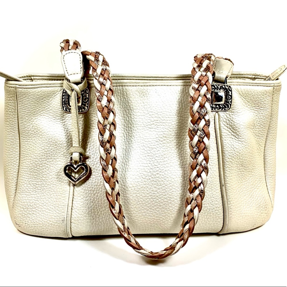 Ivory Leather Brighton Shoulder bag